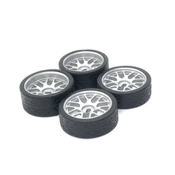 Atualização de metal Racing Tire para WLtoys, Peças do carro, 1/28, 284121, K969, K979, K989, K999, P929, P939, MINI-Q, MINI-Z, RC01, 284121