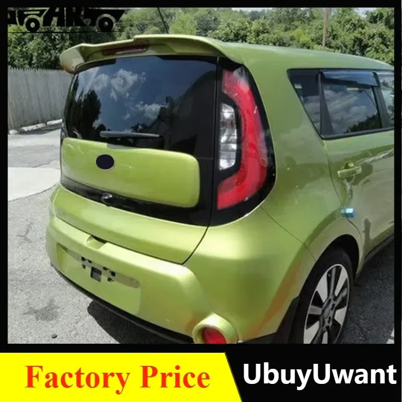 Accessoires automobiles haute performance, spoiler de toit arrière style usine ABS, spoilers de voiture pour Kia Soul 2018 2019