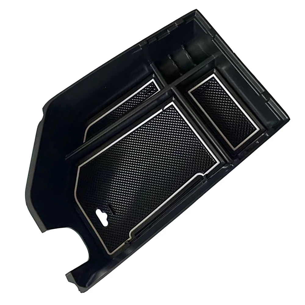 Central Console Armrest Storage Box Holder Interior Organizer Glove Tray Accessories for Genesis GV70 2021 2022 2023