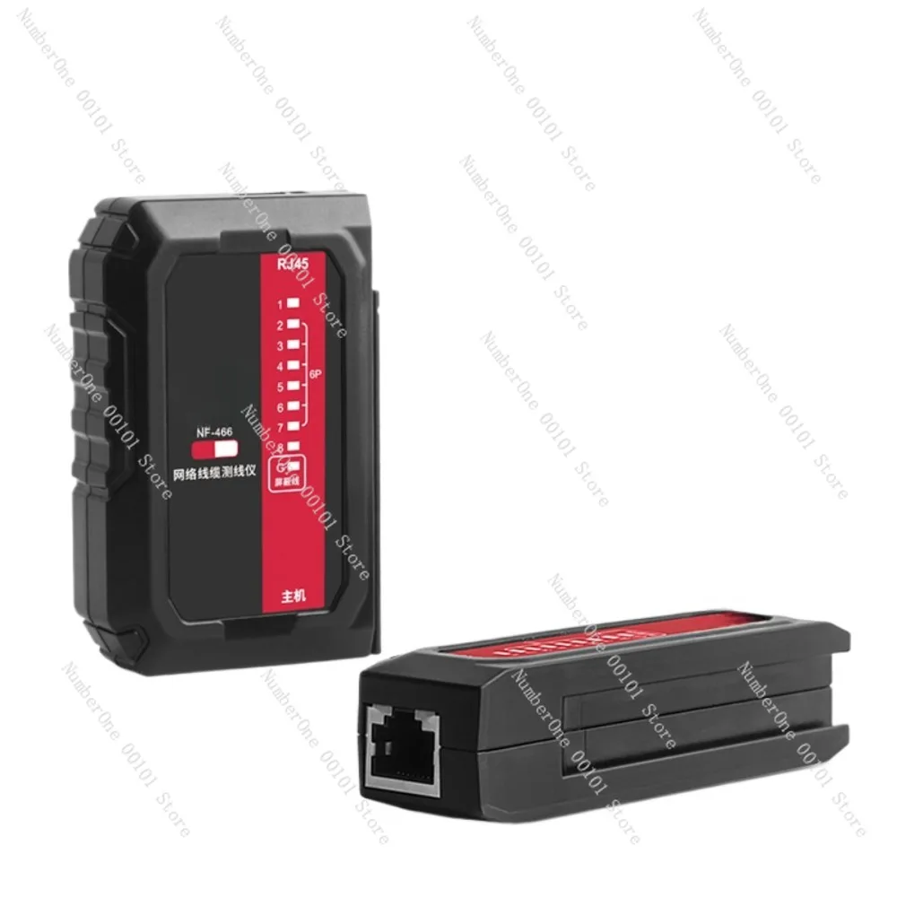 

Nf466 Cable Tester Poe Anti-Burn Network Tester Shielded Telephone Alignment Cable Tester