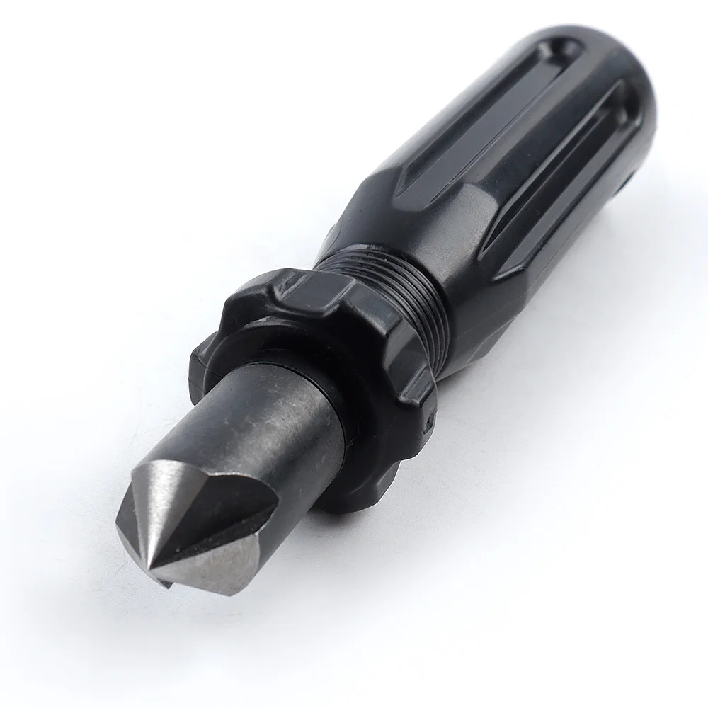 2PCS Hand Deburring Trimming Tool & Pipe Reamer Tool (0-13MM) Edge Trimmer Chamfering Scraper Professional Burr Removal Device view 3