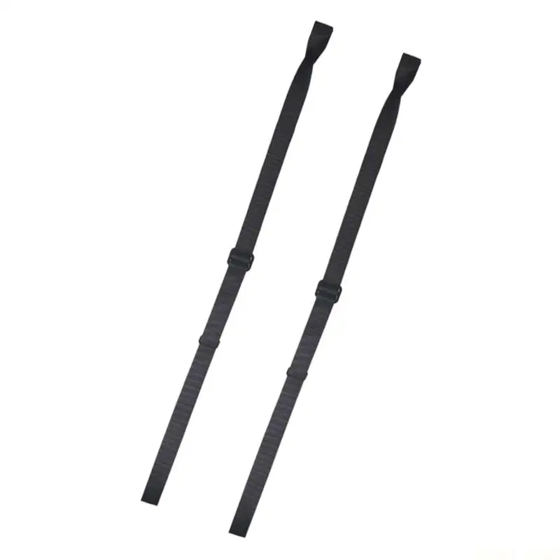 U2JB 2Pcs Adjustable Dumbbell Spotter Strap Home Fitness Environment Quick Install