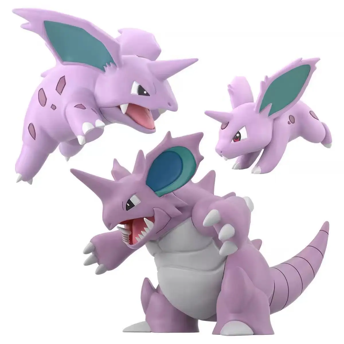 Anime Pokemon Figuren Maßstabsgetreue Weltfiguren Milotic Gallade Gengar Torterra Nidoking Magneton Swampert Sceptile Electivire Garchomp – Detail 5