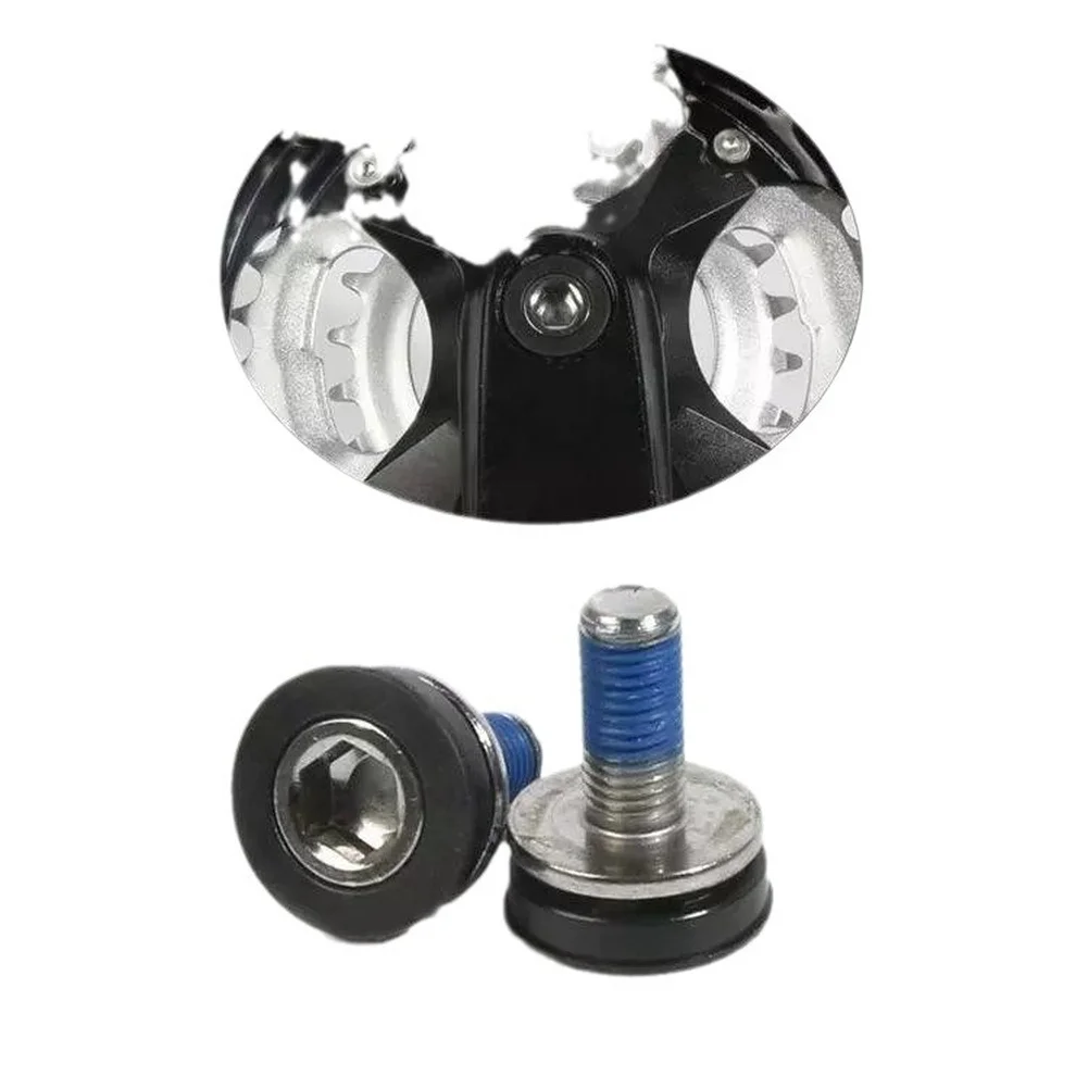 Waterproof Sealed Bottom Bracket Screw for MTB Square Taper Bottom Brackets 8mm Hex Wrench Black Size 2.7x2.1x1.8cm