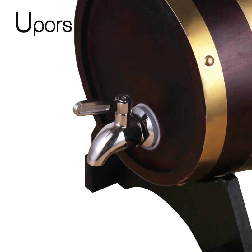 UPORS 304 Stainless Steel Beer Faucet Tap Homebrew Beer Juice Water Wine Dispenser Barrel Tap for Keg Fermenter