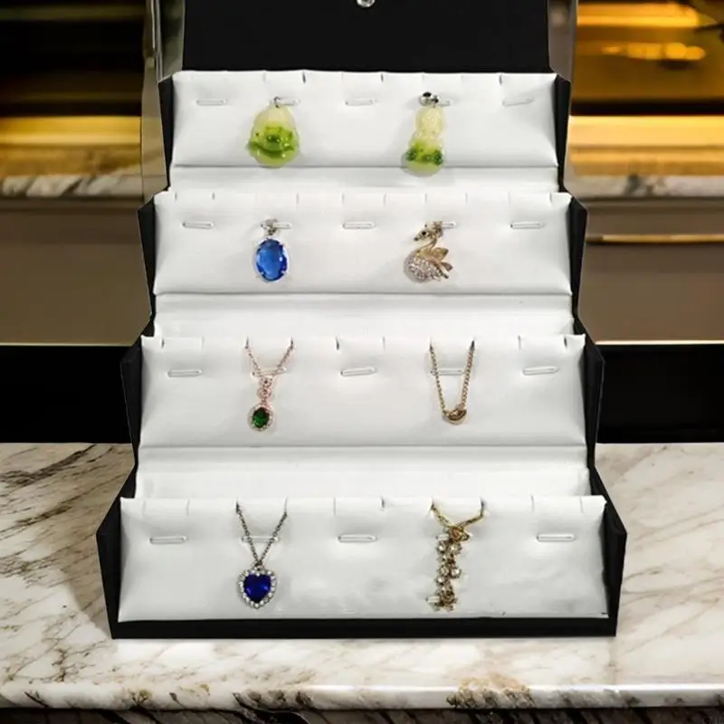 

Функциональные органайзеры для ювелирных изделий Уникальный контейнер для ожерелий, серег и колец