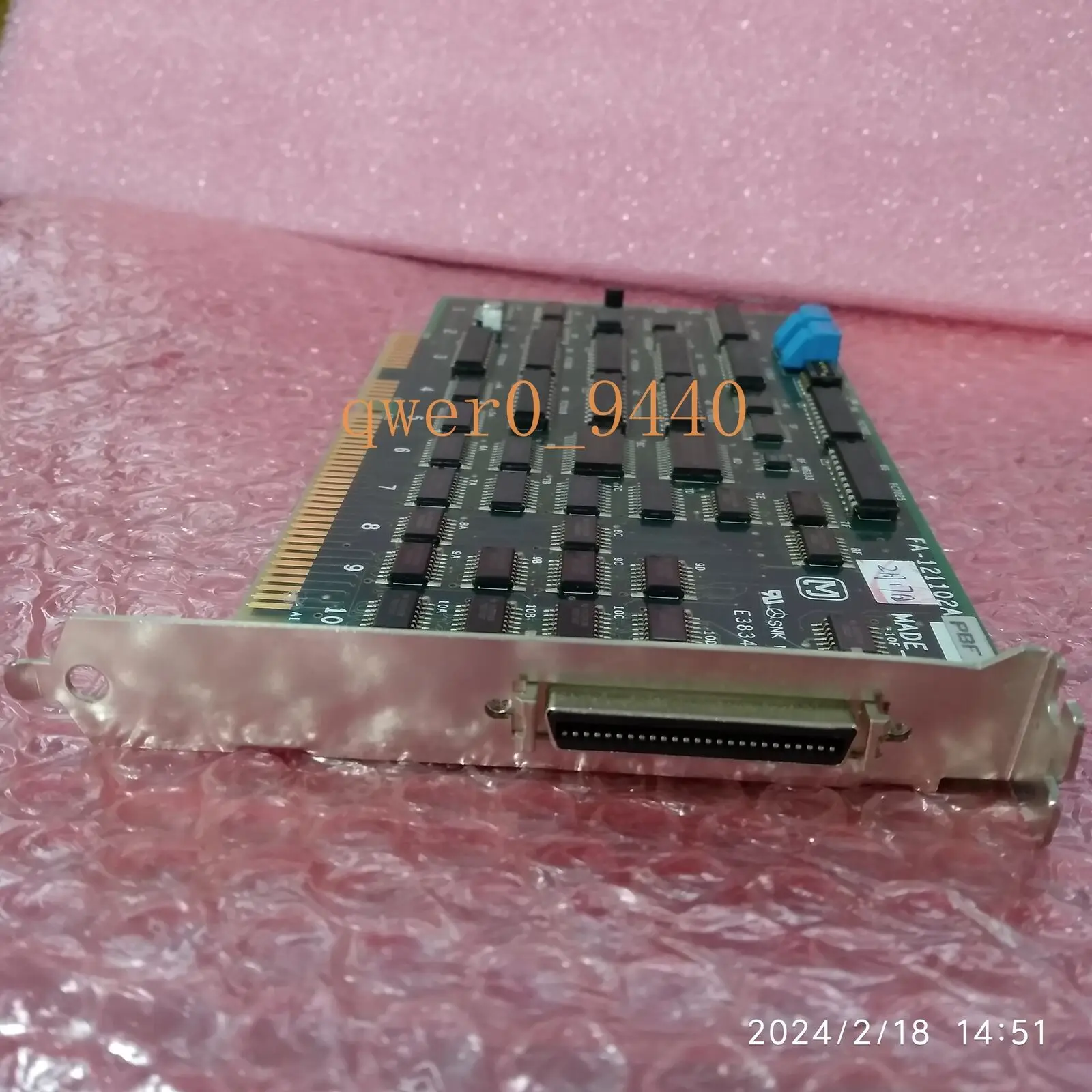 

1PC Used SMT Machine Visual Image Card FA-121102A