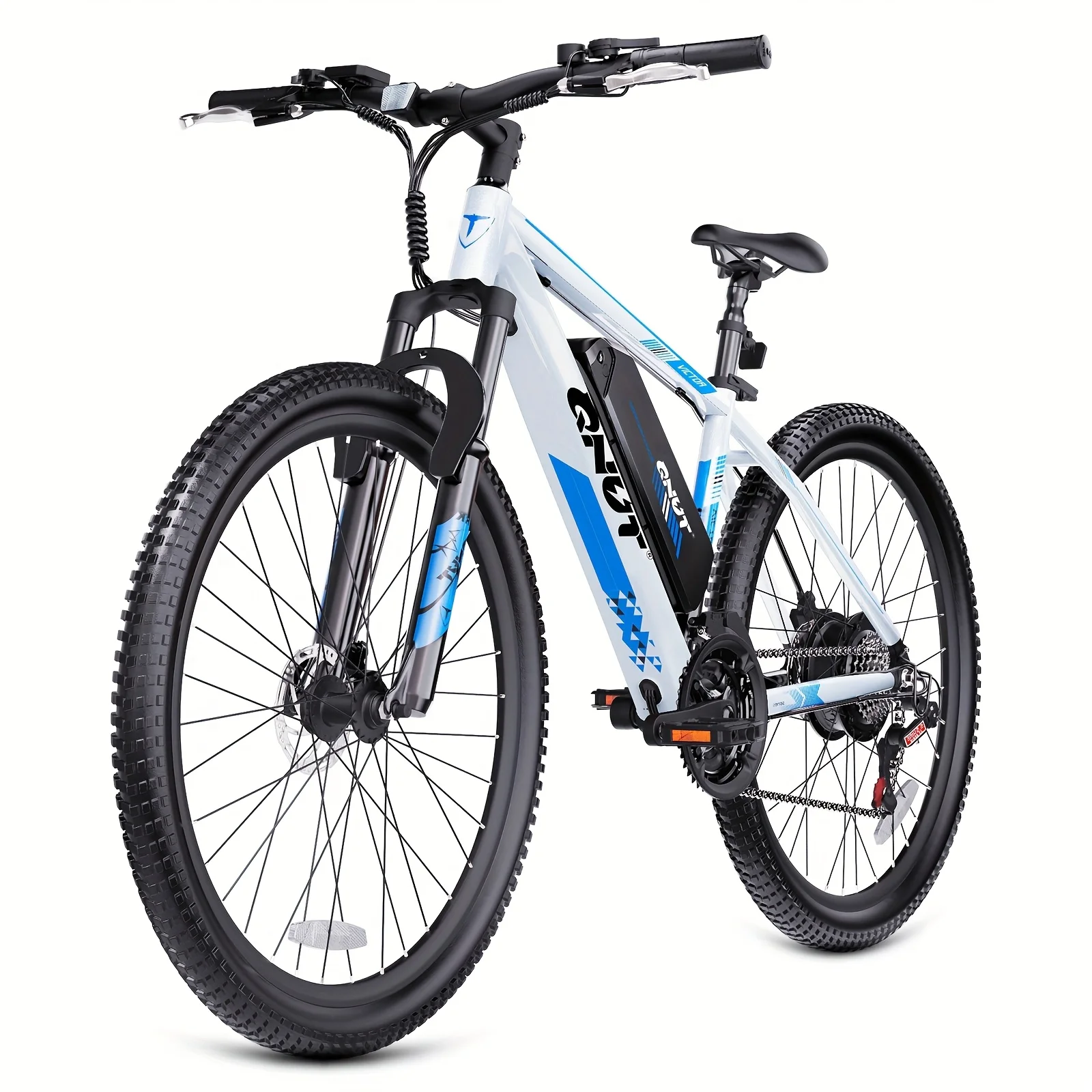 350W Motor Adult Electric Bicycle 65 Torque Electric Mountain Bike 26" Tire, 20MPH 36V10.4AH Mountain & Road Ebike