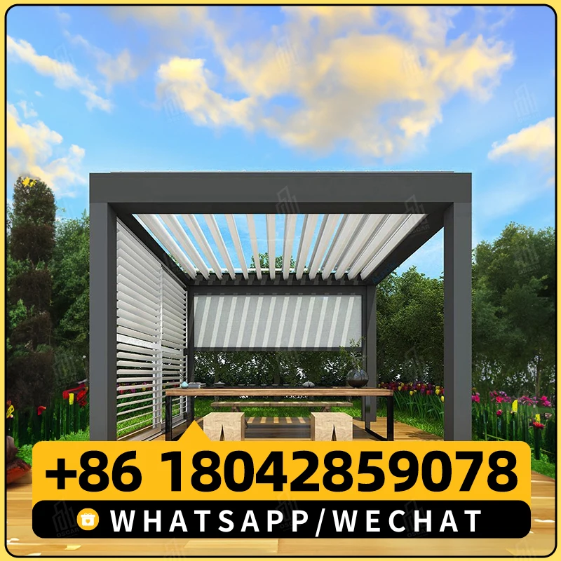 Special Offer Aluminum bioclimatic pergola Waterproof pergola