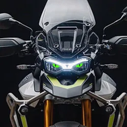 For TRIUMPH Tiger 900 850 1200 800 800XC 800XRT 800XRR Motorcycle Accessories Front Fairing Headlight Nighttime Sticker Guard