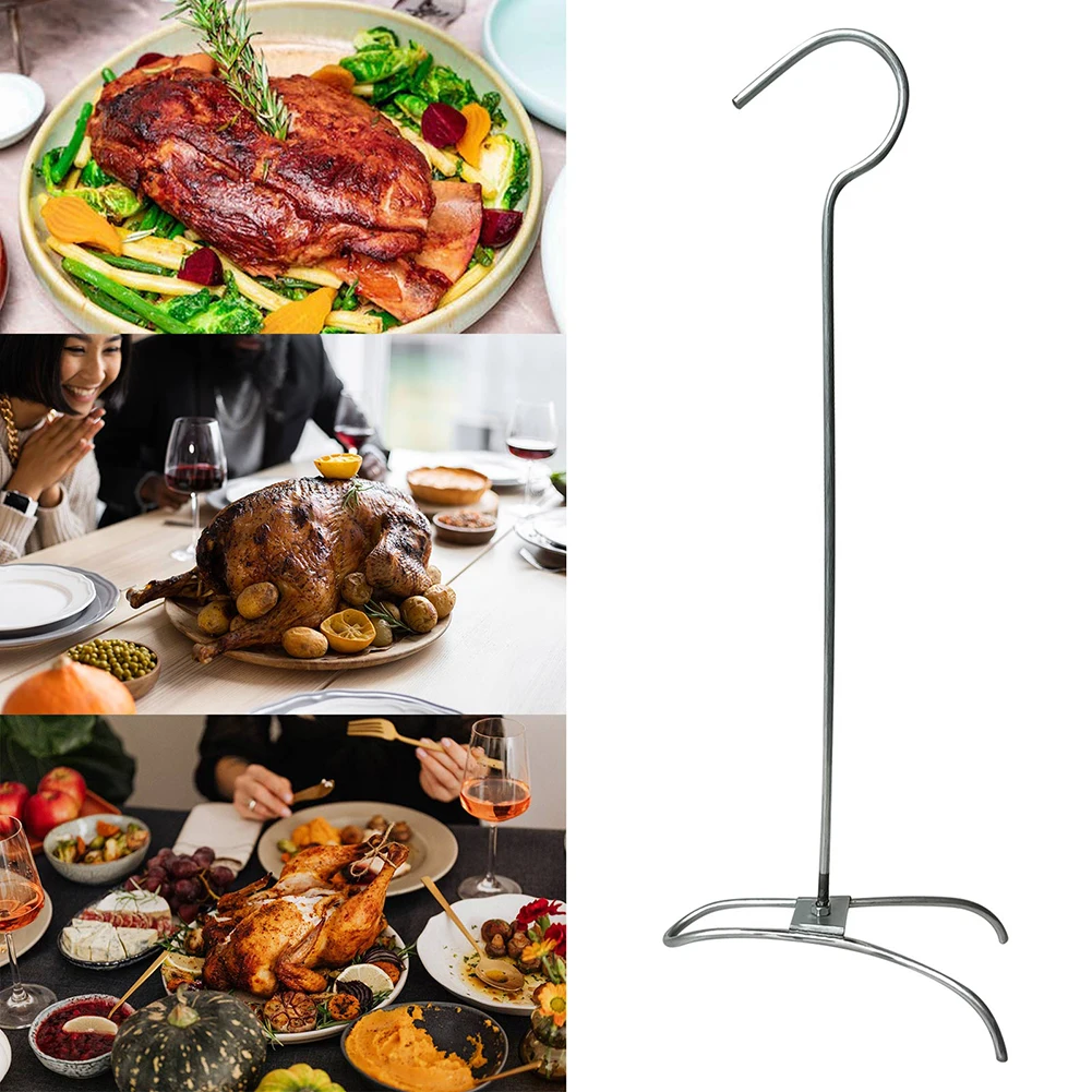 

Vertical Chicken Holder High Quality Stainless Steel For Outdoor Camping