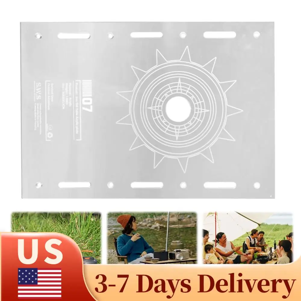 

Прозрачная акриловая столешница для кемпинга, многофункциональная портативная доска для кемпингового фонаря GZ