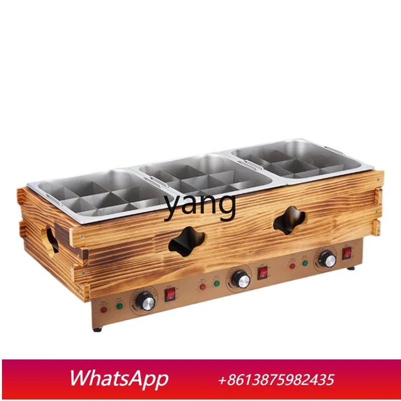 

Коммерческая решетчатая кастрюля lCX Jiugongge Oden для приготовления шашлыков Малатанг, специальная кастрюля для шашлыков для уличных прилавков