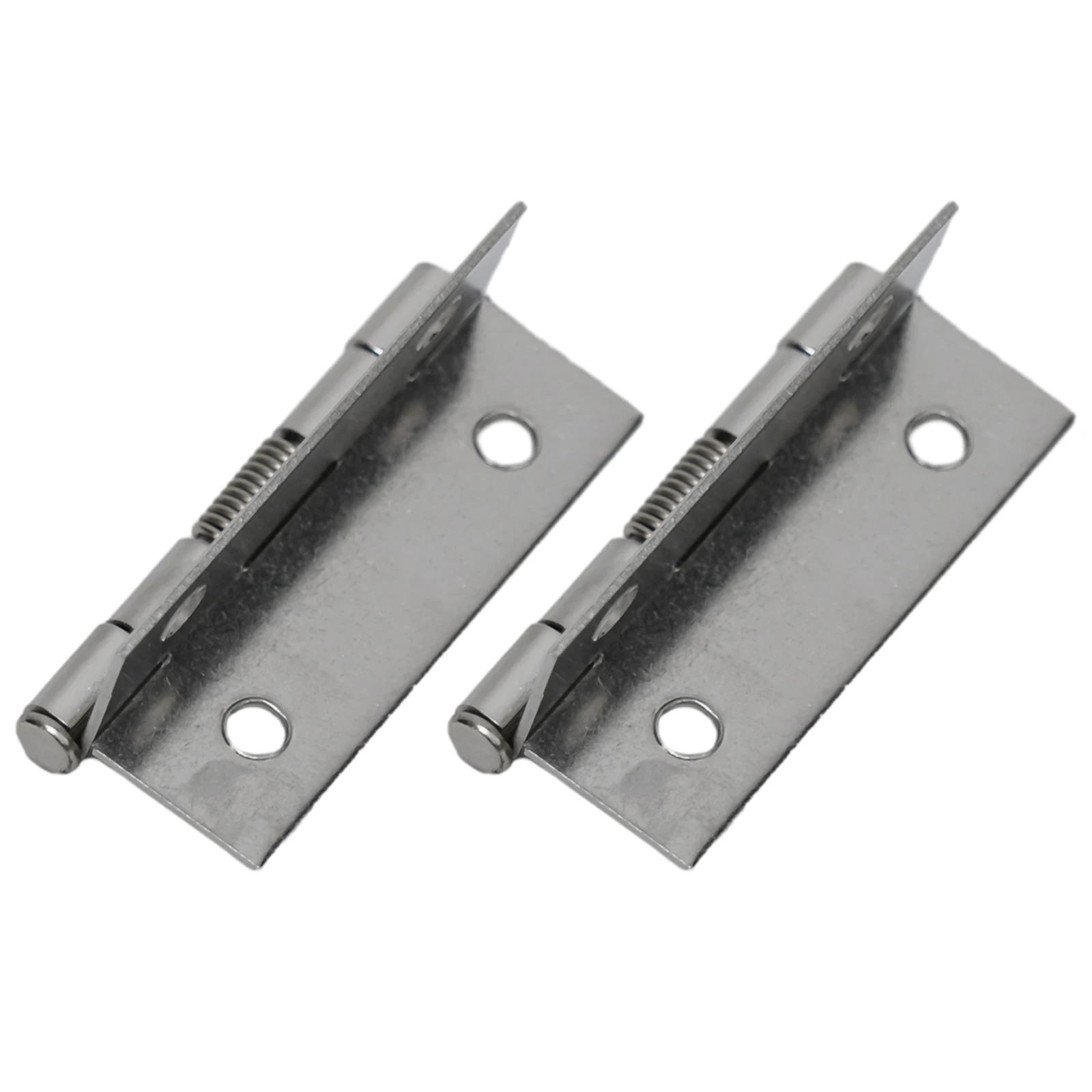 2pcs Self-Closing Spring Door Hinge Stainless Steel Hinge For Cabinets Door Closer Automatic Hinge Furniture Hardware