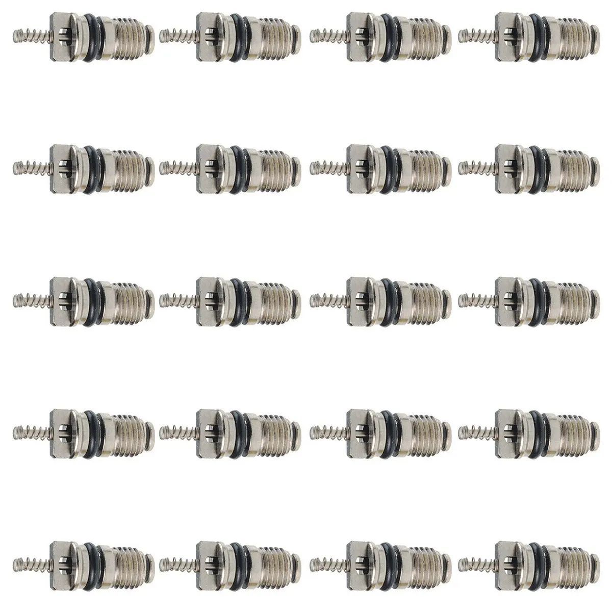 

20Pcs Air Conditioning Core High Bearing Oilproof Corrosion Resistant Refrigerant Core Leak Replacement