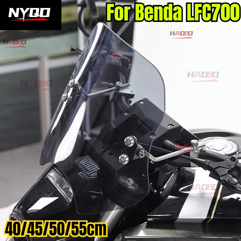 

Motorcycle Modified Front Windshield Windscreens For Benda LFC700 LFC 700 lfc700