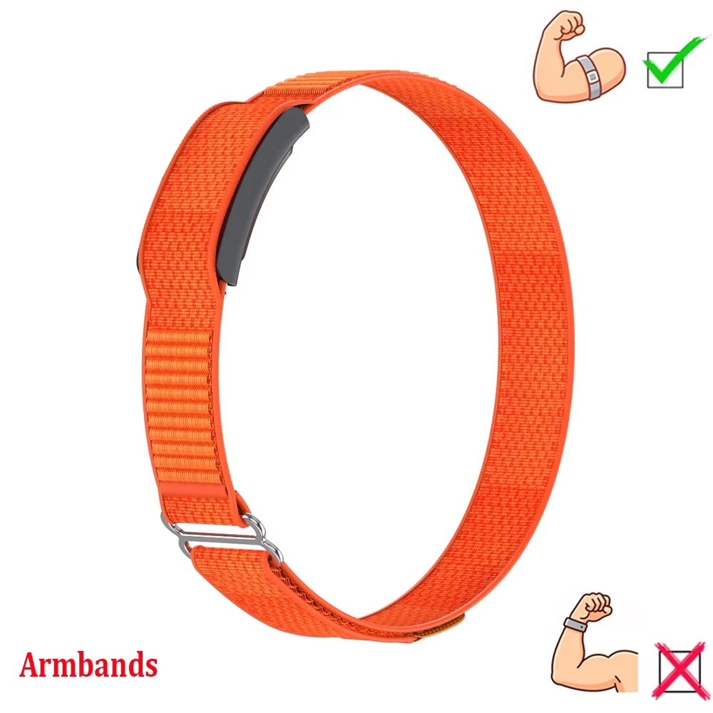 Für Amazfit Helio Einstellbare Nylon Arm Strap Atmungsaktive Sport Bands für Fitness Tracker Ersatz correa amazfit helio straps