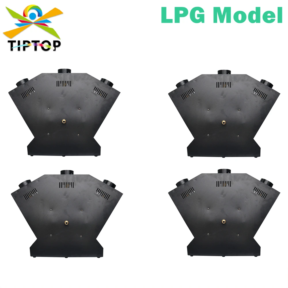 

4 X Lot 300W 200W Three Jet Pipe LPG Fire Flame Machine DMX for Party Club Stage Equipment liquid propane gas Flame Equipment