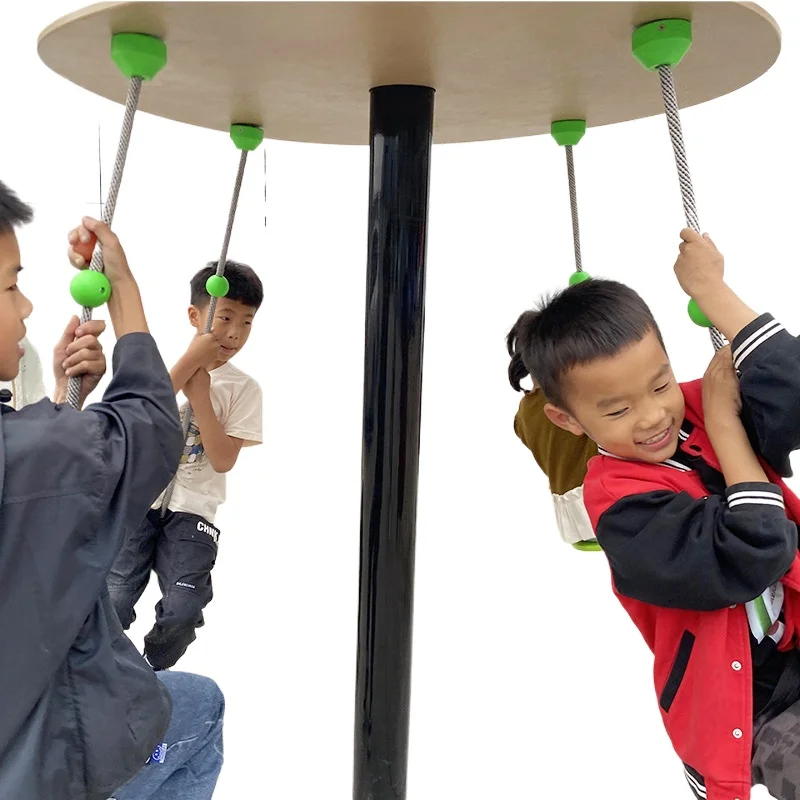 

Kindergarten Rotating Lifting Swing Rack Children's Outdoor Sports Equipment Physical Training Equipment Large Toys