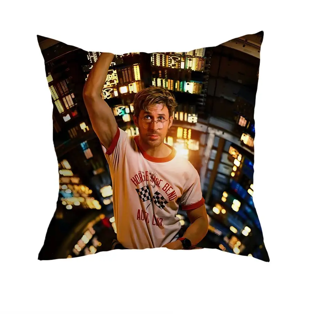 P-Project Hail Mary Ryland Pillow Case Anti-dustmite Pillowcase Invisible zipper silky short plush Sofa cushion cover