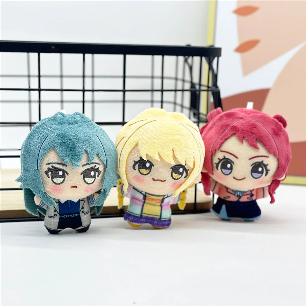 Porte-clés en peluche, Festival des idoles scolaires, Saki Hanami Kotone Fujita Temari Tsukimura, accessoires de Cosplay