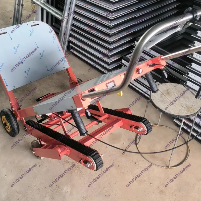 

200-400KG Silent Electric Stair Climbing Vehicle Cargo Handling Cart Crawler-Type Up And Down Stair Climber Folding