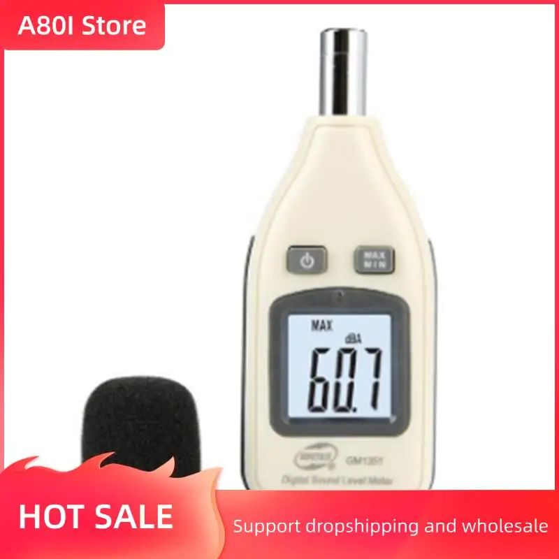 

A80I 37MD Noise Measurement Device ABS Sound Pressure Level Meter Noise Meter With Wide Measuring Ranges For Home