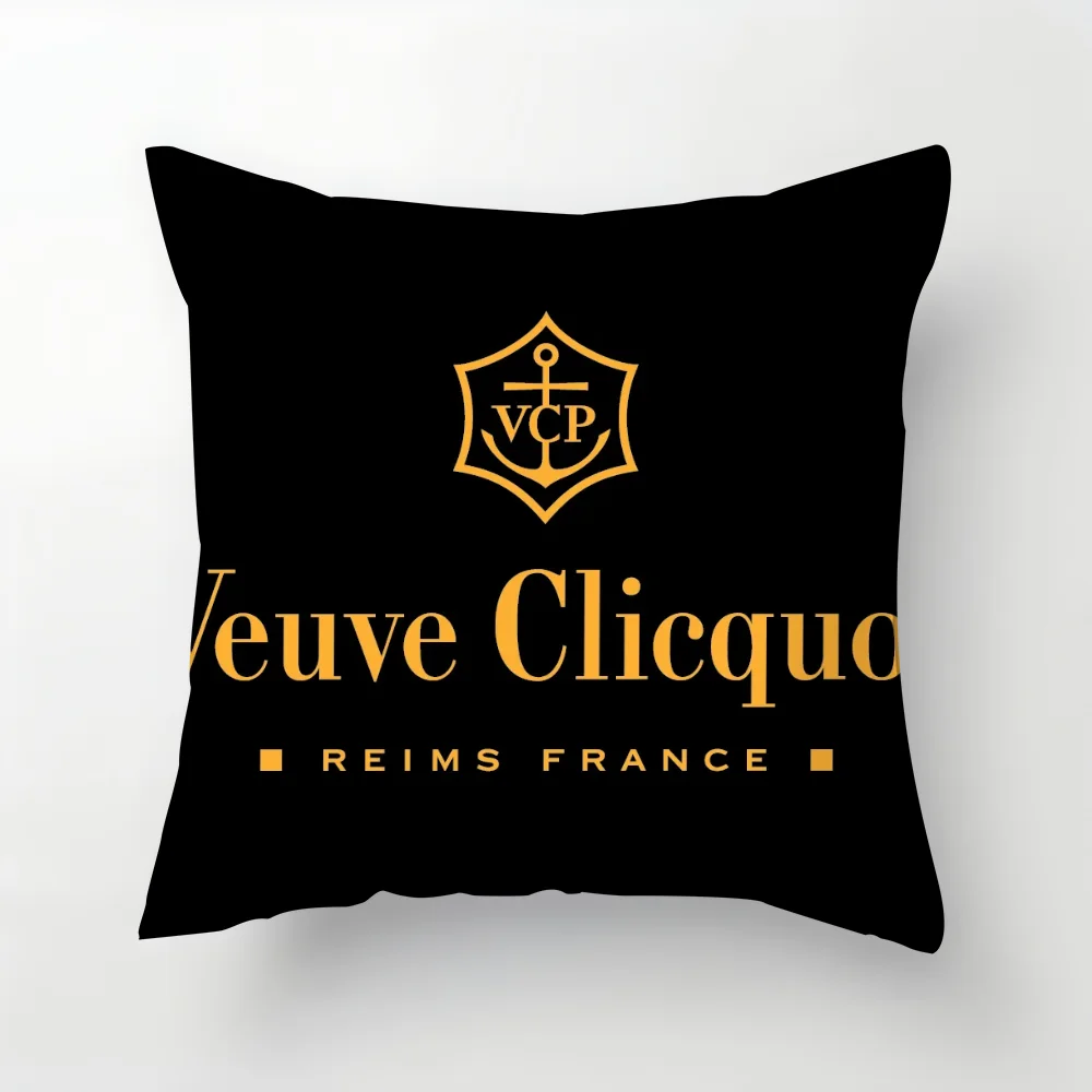 Veuves-clicquot Personalized Gifts Home and Decoration Decorative Pillows for Sofa Cushions Cover Throw Pillow Covers Cushion