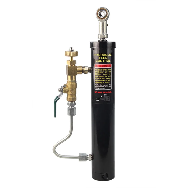 7x12 Metal Cutting Band Saw Downfeed Control Hydraulic Cylinder with Piston Structure for Metal Working