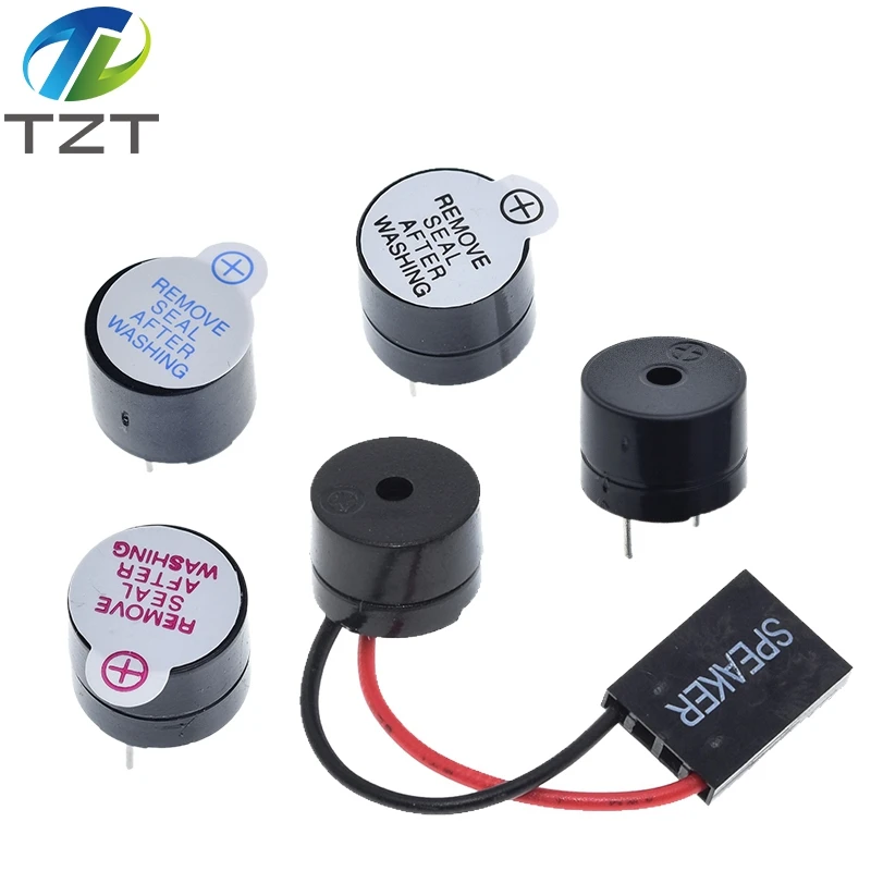10pcs 3V 5V 12V Active Buzzer Magnetic Long Continous Beep Tone 12*9.5mm New And Original Hjxrhgal For Arduino