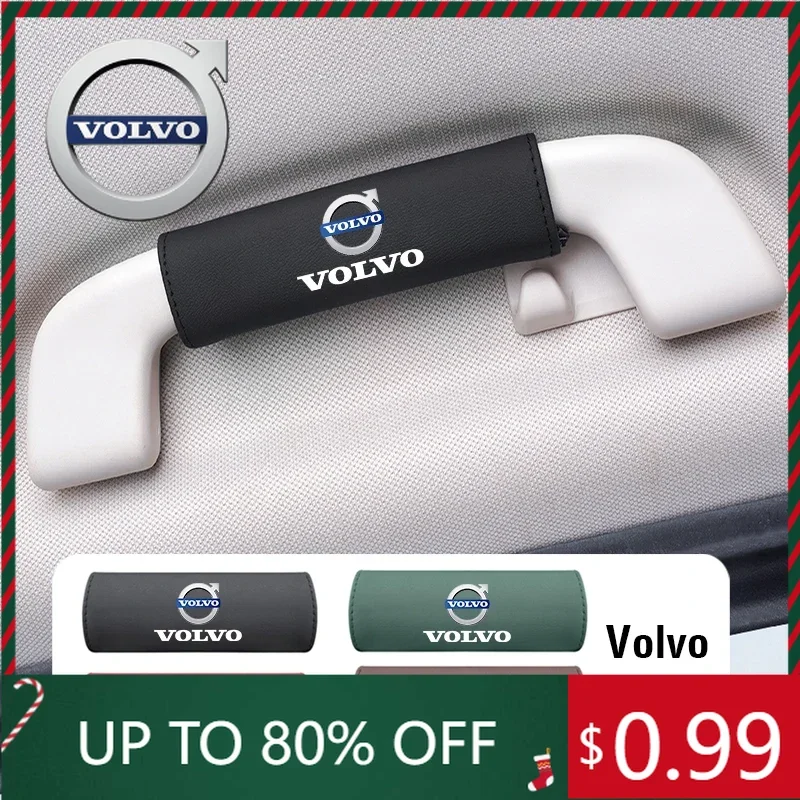 

Эмблемы для салона автомобиля, дверные ручки, чехлы на ручку крыши для Volvo Xc60 Xc90 V40 V60 S60 V50 V90 S80 C40 XC40 V70 XC70 C3