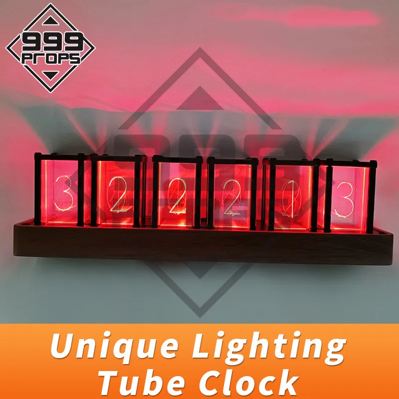 Orologio con tubo luminoso per sala di fuga che regola il tubo al numero giusto per aprire gli dispositivi di gioco di fuga maglock