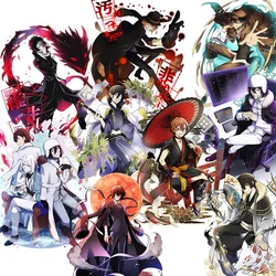 Bungou Stray Dogs Atsushi Nakajima Dazai Chuya Ryunosuke Acrylic Stand Figure Desktop Decoration Collection Model Toy Gifts