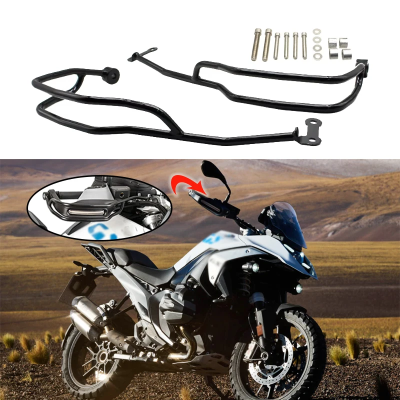 

For BMW R1300GS R 1300 GS GS1300 1300GS ADV Adventure 2023 2024 Hand Guards Brake Clutch Lever Protector Handguard Shield r1300