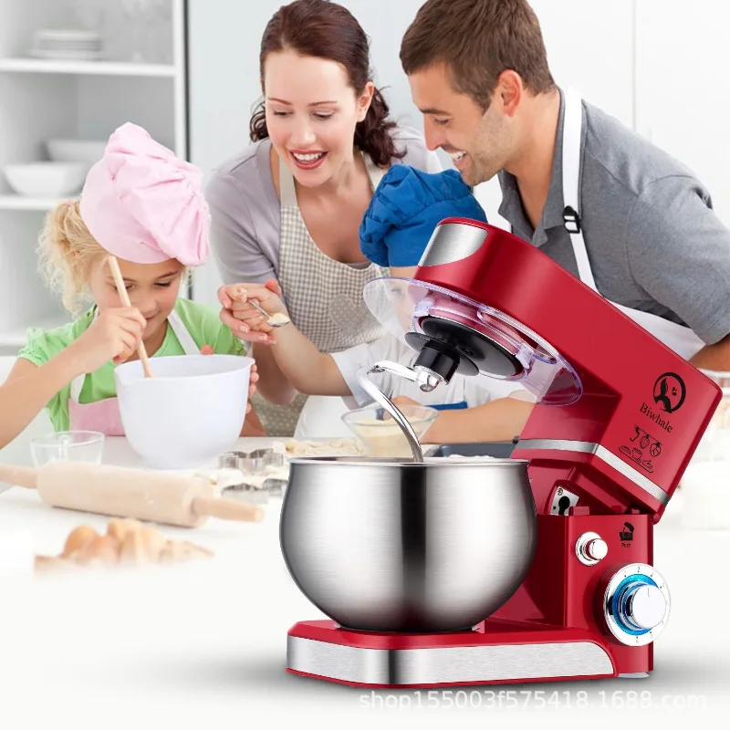 

5L Stand Mixer – 3-in-1 Multifunctional Kitchen Machine with Dough Hook, Beater & Whisk,1000W Powerful Motor for Baking/Cooking