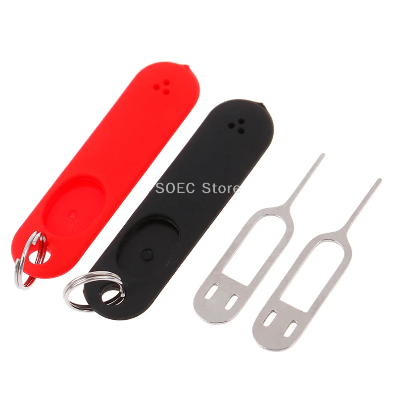 1PCS Universal Anti-Lost Card Pin Sim Card Remover Tray Eject Tool with Cover