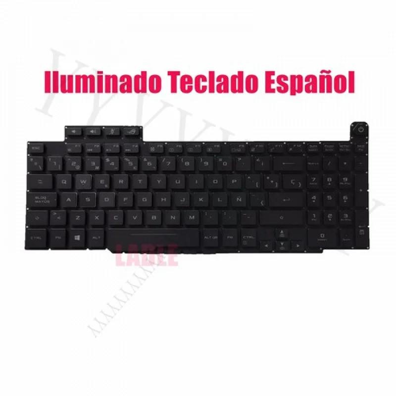 

QSиспанская клавиатура с подсветкой для Asus GU501G GU501GM GU501GS GM501G GM501GM GM501GS