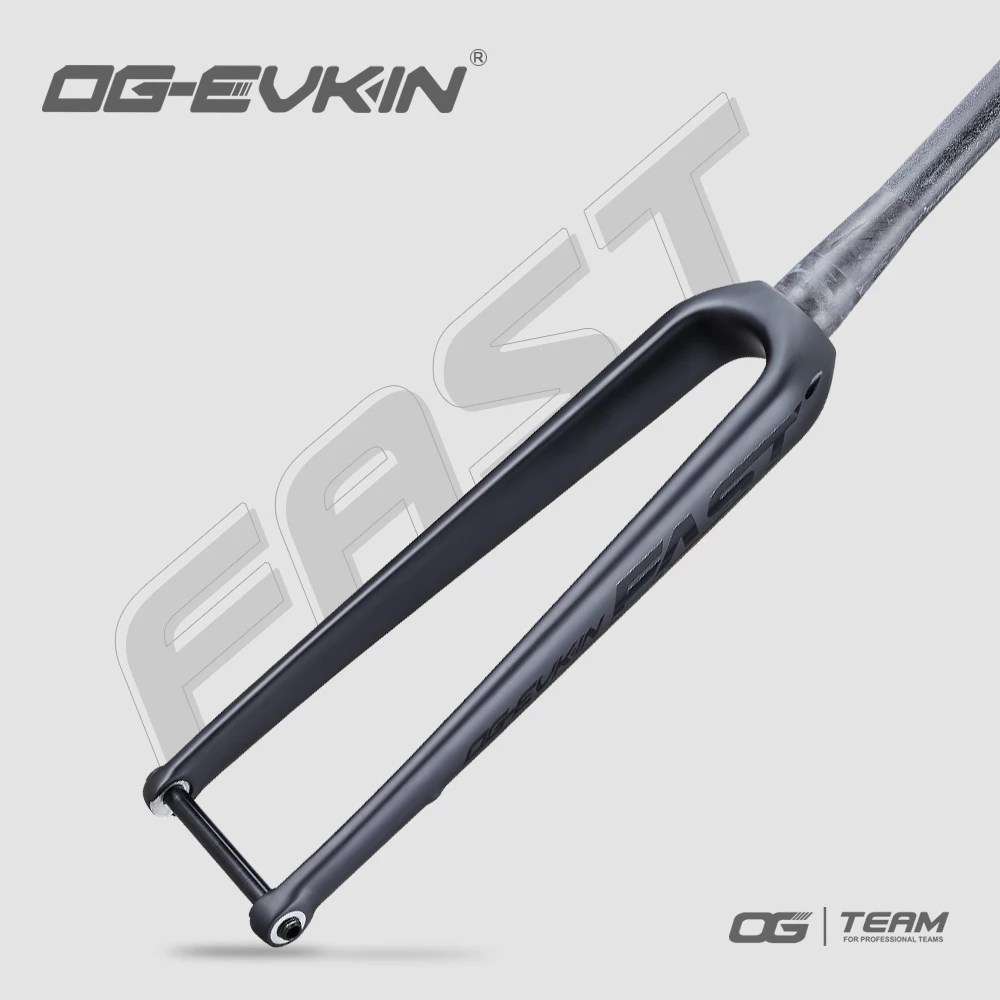 OG-EVKIN FK-008 Carbon Disc Gravel Fork 700*35C 12x100 Thru-Axle Cyclocross/Gravel Road Bike Frame Hidden Cable Flat Mount