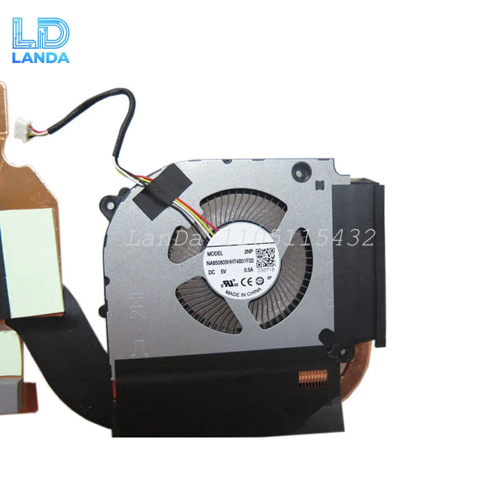 

Вентилятор охлаждения ноутбука NA850805HHT4B01F22 DC 5 В 0,5 А Вентилятор графического процессора НОВЫЙ процессор NB800805HHT4B01F22 2NQ GPU NA850805HHT4B01F22 2NP
