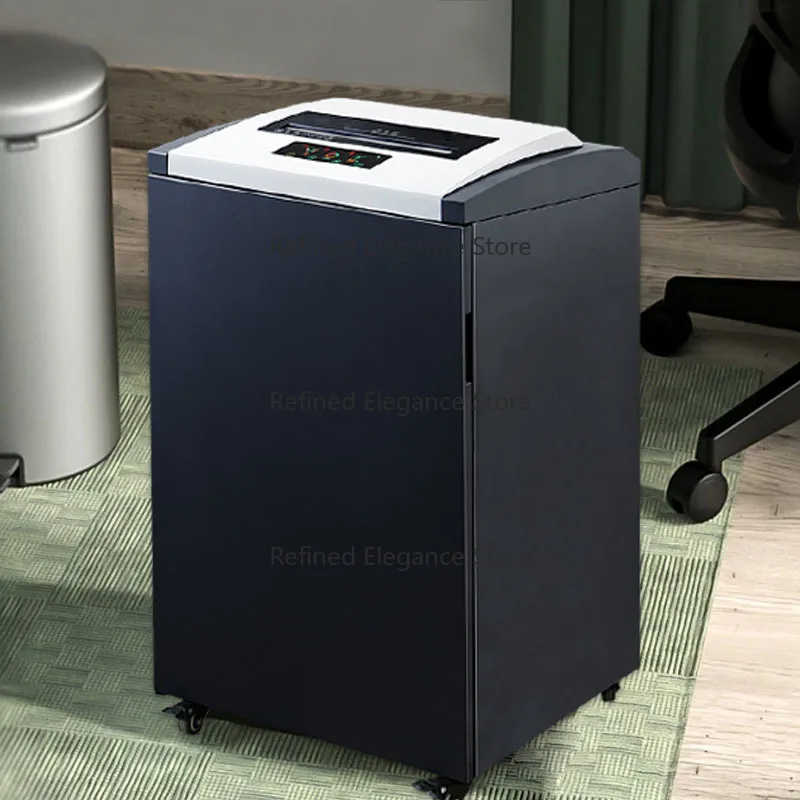 

P2 Strip Cut Paper Shredder 50Sheets Shreddered Paper 4mm Heavy Duty Commercial Paper Shredder