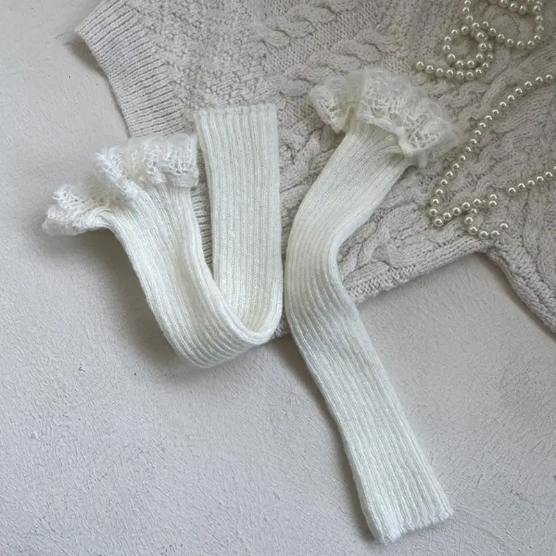 

Y88D Уютный детский теплый теплый вязаный рукав для школы, занятия на свежем воздухе и семейные встречи