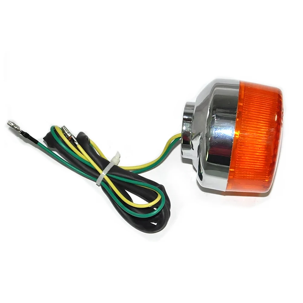 Motorcycle Front Rear Steering lamp Turn Signals Indicator Light For Honda C50 CUB50