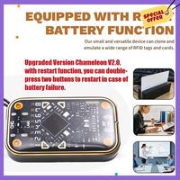 -A96Z Chameleon Ultra V2.0 RFID Smart Chip Reader Emulator+4Xuid Keychain 125Khz 13.56Mhz Card Decode NFC Duplicator