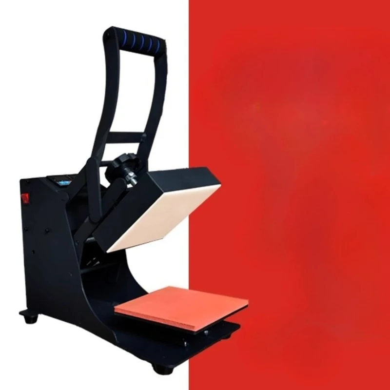 220V  Manual Small Logo Heat Press Printer Heat Transfer Printing Machine