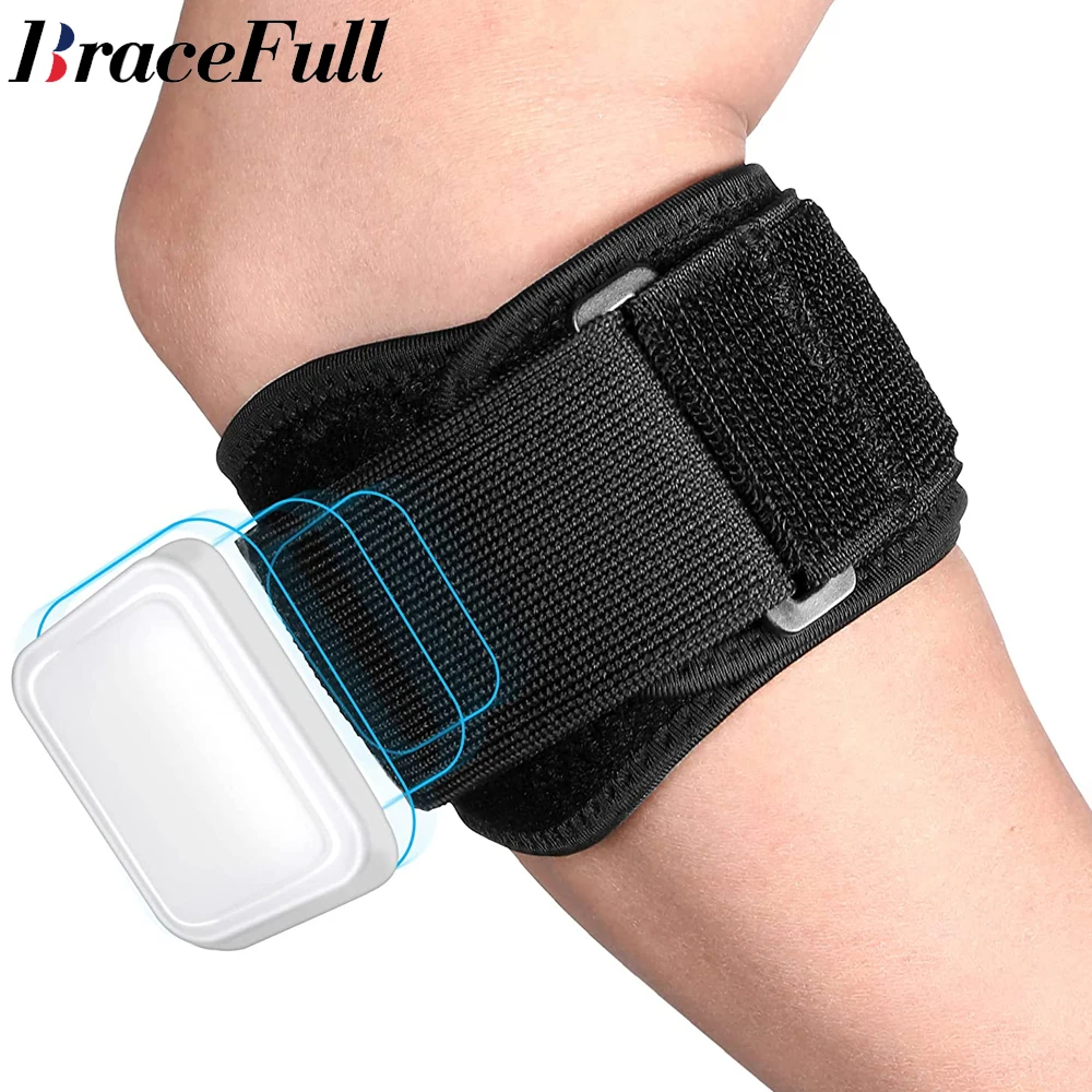 1PCS Adjustbale Tennis Elbow Support Guard Pads Golfer's Strap Elbow Lateral Pain Syndrome Epicondylitis Brace