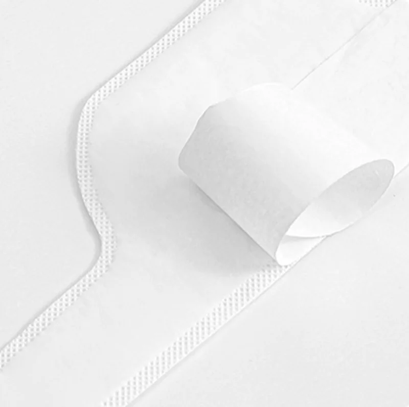 20/50/100 Stück Kragen-Schweißabsorber Einweg-Kragenschutz Hemdkragen-Schweißschutz Unisex Hutkragen-Schweißpad – Detail 5