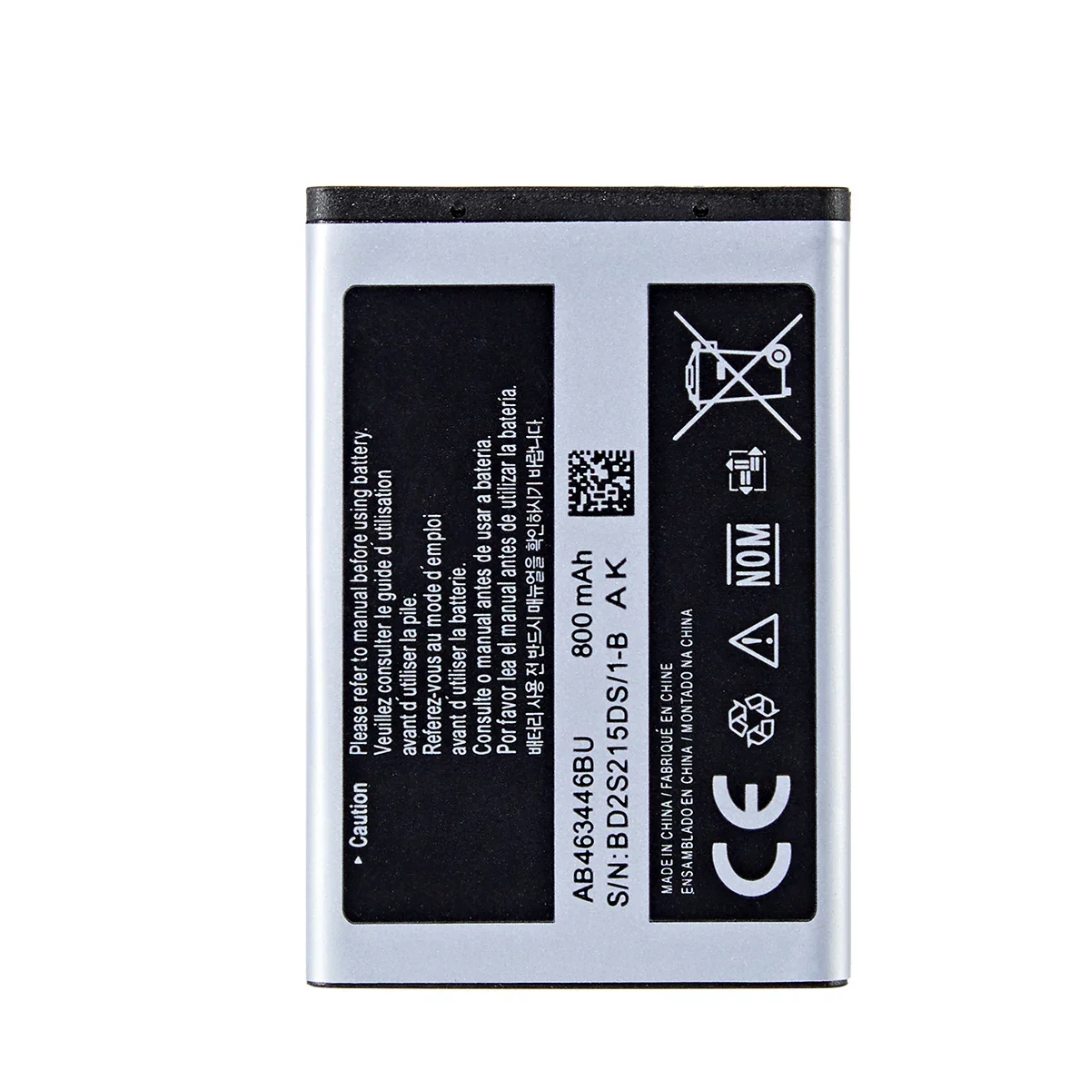 Brand New AB463446BU AB043446BE AB553446BU Battery For Samsung C3300K X208 B189 B309 GT-C3520 E1228 GT-E2530 E339 GT-E2330 C5212