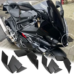 Motorcycle Front Spoiler Wind Winglets Fairing for BMW S1000RR k67 2019 2020 2021 2022 2023 S 1000 RR Accessories Carbon Fiber