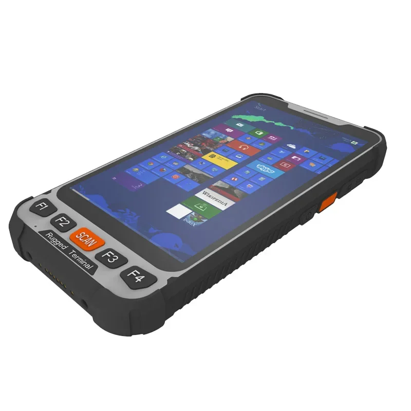 Wholesale Price Handheld Industrial Windows PDA 1D 2D Code Scanner IP65 Mobile Rugged windows 10 tablet pc Q501