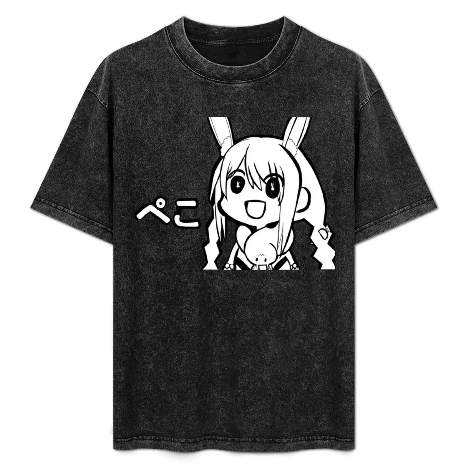 

Usada pekora T-Shirt Casual Graphic Print Tee